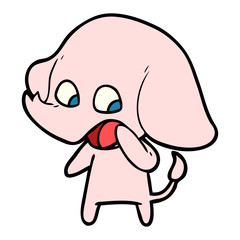 cute cartoon elephant