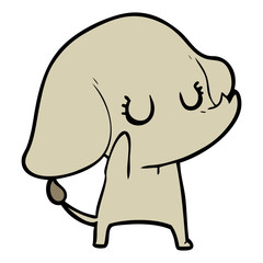 cute cartoon elephant