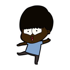 cartoon happy boy