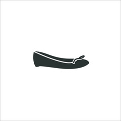 women's shoes icon.  Illustration