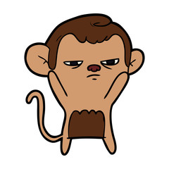 cartoon monkey