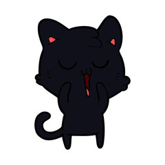 cute cartoon cat