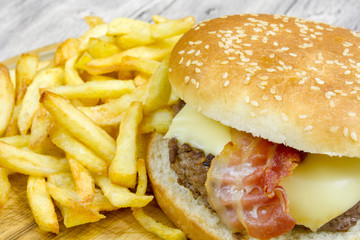 burger et frites