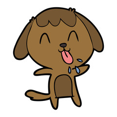 cute cartoon dog