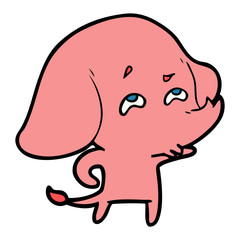 cartoon elephant remembering