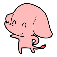 cute cartoon elephant