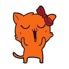 cartoon cat