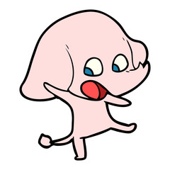 cute cartoon elephant