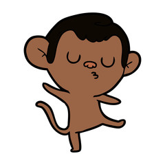 cartoon monkey