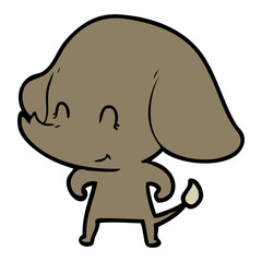 cute cartoon elephant