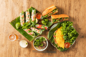 生春巻きとベトナム料理　Vietnamese variety