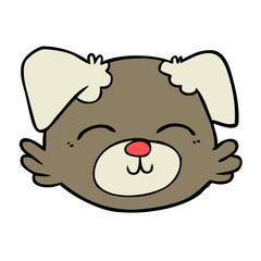 cartoon dog face