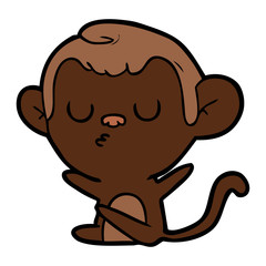 cartoon monkey