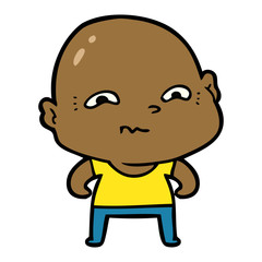 cartoon creepy guy
