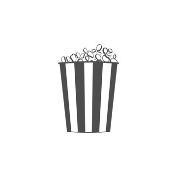 popcorn icon. Cinema element icon. Premium quality graphic design. Signs, outline symbols collection icon for websites, web design, mobile app, info graphics