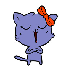 cartoon cat
