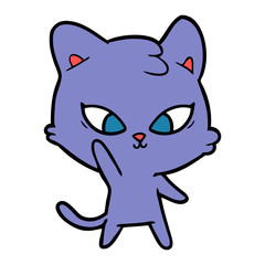 cute cartoon cat