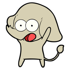 cute cartoon elephant