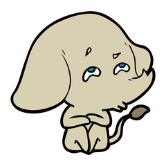 cartoon elephant remembering