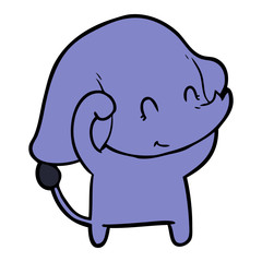cute cartoon elephant
