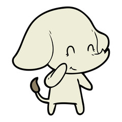 cute cartoon elephant