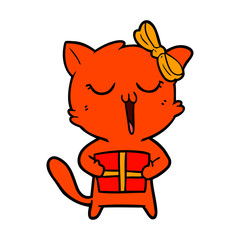 cartoon cat
