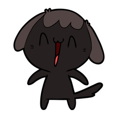 cute cartoon dog