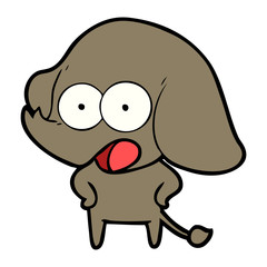 cute cartoon elephant