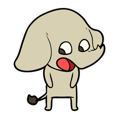 cute cartoon elephant