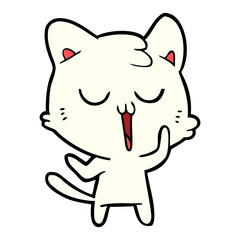 cute cartoon cat