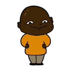 cartoon creepy guy