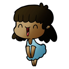 cartoon woman
