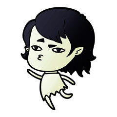 cartoon vampire girl