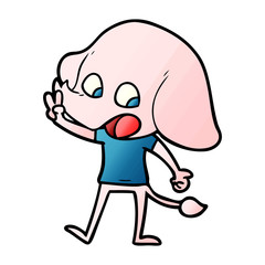 cute cartoon elephant