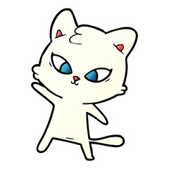 cute cartoon cat
