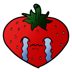 cartoon strawberry
