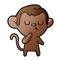 cartoon monkey