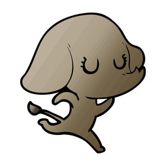 cute cartoon elephant