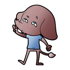 cartoon elephant remembering