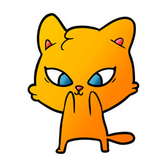 cute cartoon cat