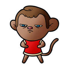 cartoon monkey