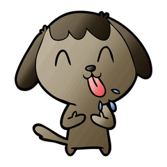 cute cartoon dog