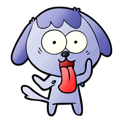 cute cartoon dog