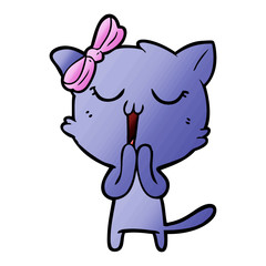 cartoon cat