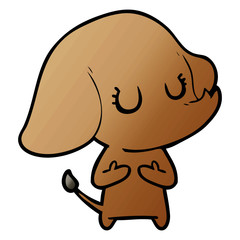 cute cartoon elephant
