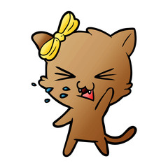 cartoon cat