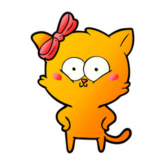 cartoon cat