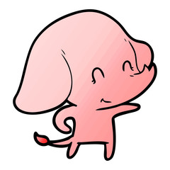 cute cartoon elephant