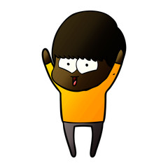 cartoon happy boy