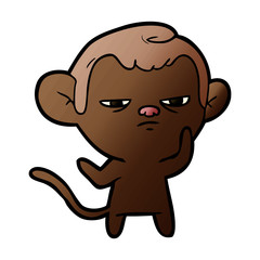 cartoon monkey